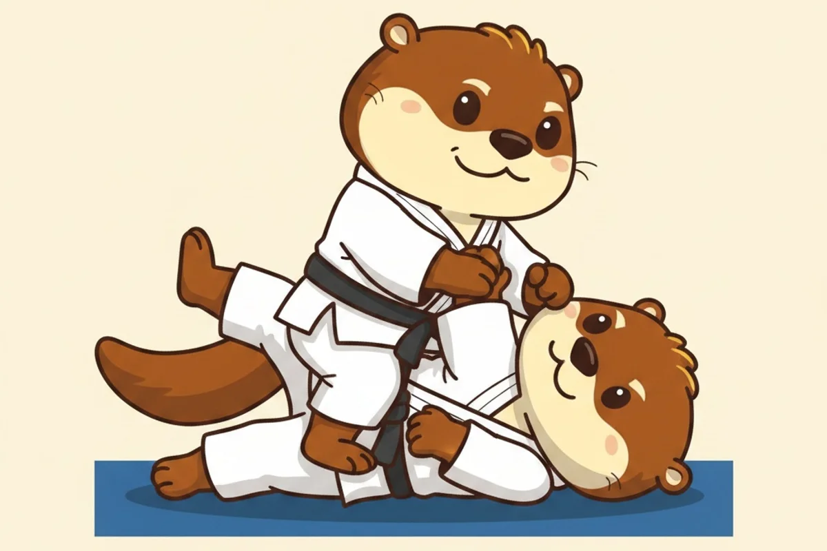 Triangle choke finish position from closed guard with angle